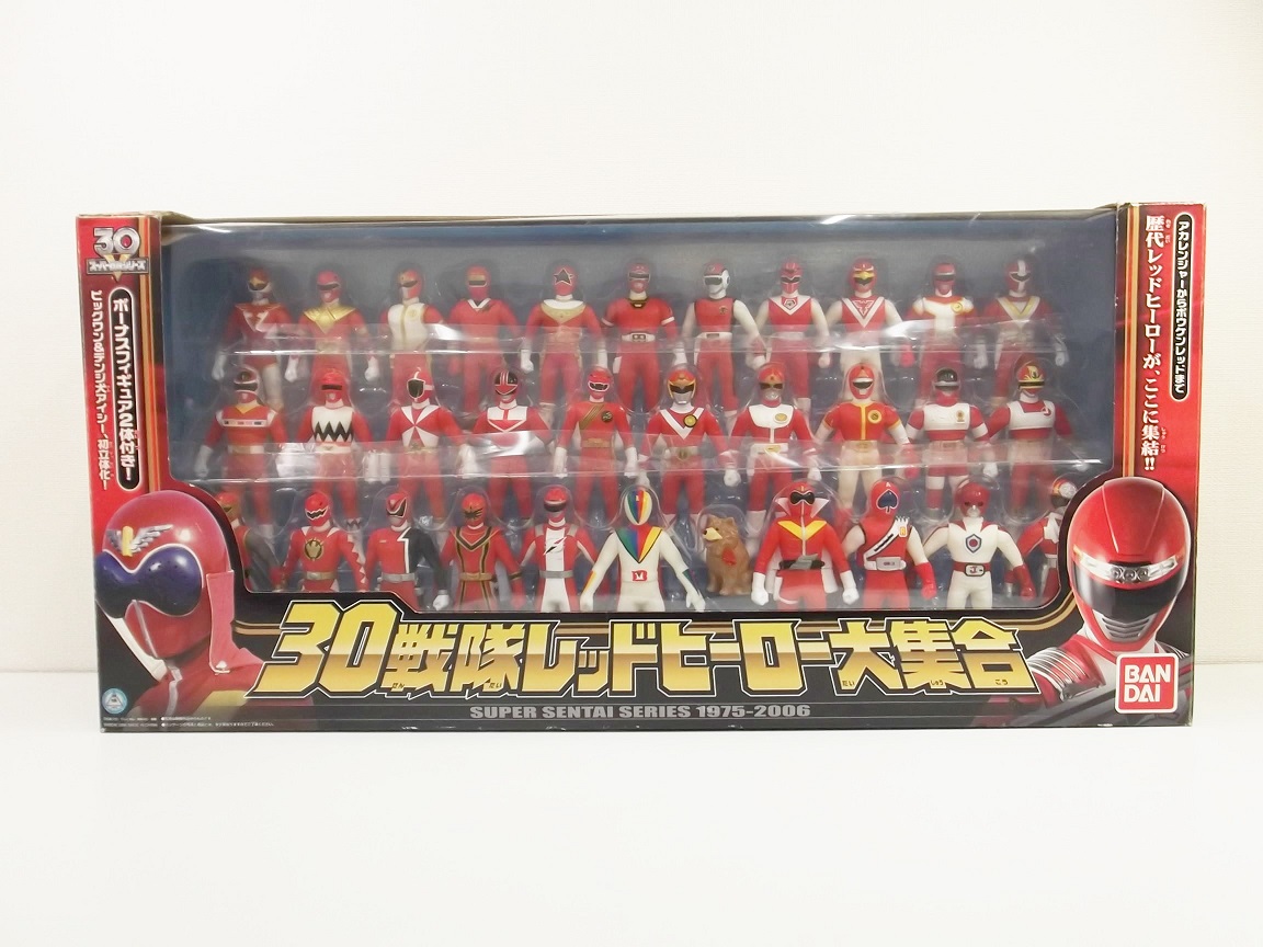 レッドヒーロー大集合